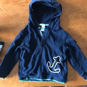 Janie and Jack pull over hoodie 4t